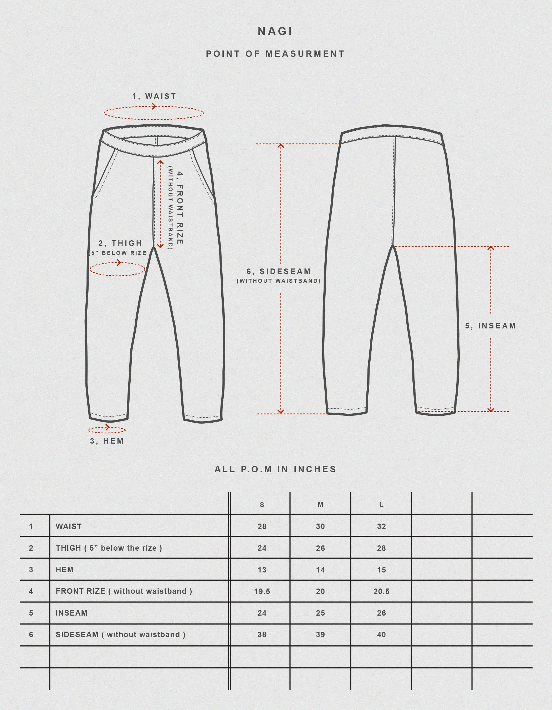 NAGI - NATURAL | Prospective Flow | Japanese Fashion for Men